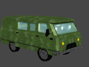 Car BUHANKA 3D Model