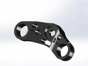 Top shelf for motorcycle forks 3D Model