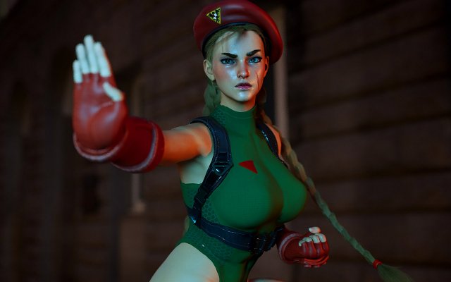 Cammy White Modelo 3D .c4d .max .obj .3ds .fbx .stl .blend 