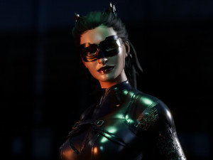 Catwoman Anne Hathway 3D Model