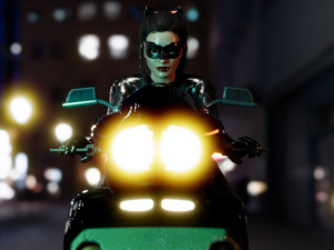 Catwoman Anne Hathway 3D Модель
