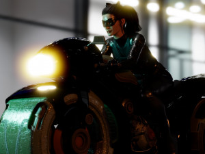 Catwoman Anne Hathway 3D Модель