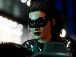 Catwoman Anne Hathway 3D Модель