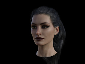 Catwoman Anne Hathway 3D Модель