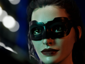 Catwoman Anne Hathway 3D Модель