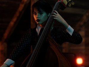 Wednesday Addams 2022 3D Model