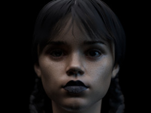 Wednesday Addams 2022 3D Model