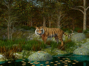 Bengal Tiger Modelo 3D