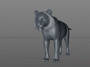 Bengal Tiger Modelo 3D