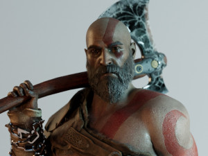 Kratos God of War Model 3D