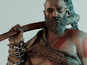 Kratos God of War Model 3D