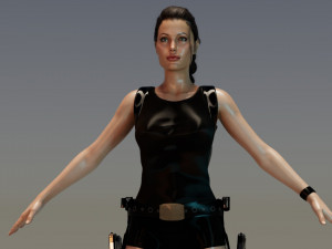 Lara Croft 3D Model