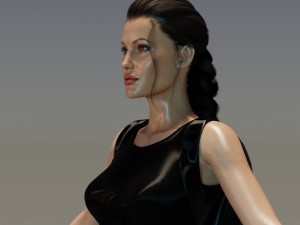 Lara Croft 3D Model