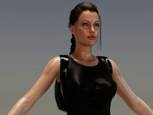 Lara Croft 3D Model