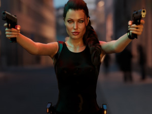 Lara Croft 3D Model