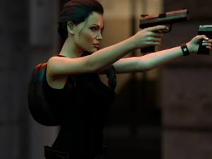 Lara Croft 3D Model