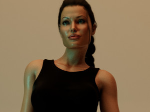 Lara Croft 3D Model