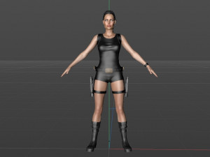 Lara Croft 3D Model