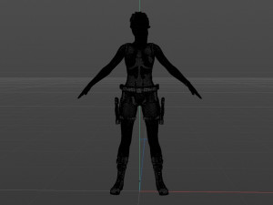 Lara Croft 3D Model