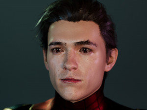 Spider man Tom Holland 3D 모델