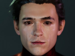 Spider man Tom Holland 3D 모델