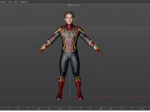 Spider man Tom Holland 3D 모델