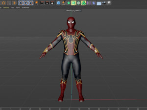 Spider man Tom Holland 3D 모델