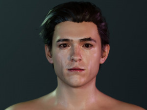 Spider man Tom Holland 3D 모델