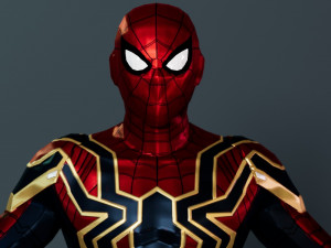 Spider man Tom Holland 3D 모델