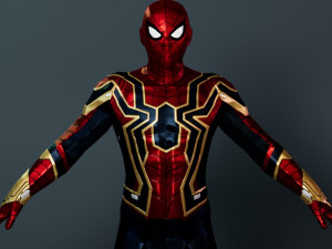 Spider man Tom Holland 3D 모델