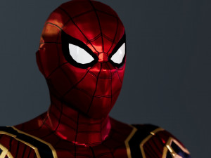 Spider man Tom Holland 3D 모델