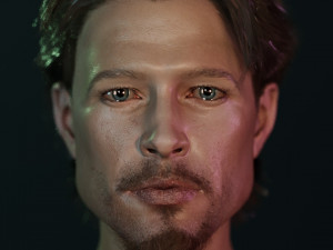 Brad Pitt 3D 모델