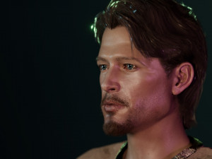 Brad Pitt 3D 모델