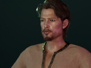 Brad Pitt 3D 모델