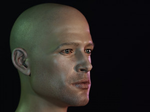 Brad Pitt 3D 모델