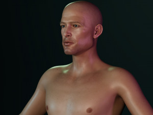 Brad Pitt 3D 모델