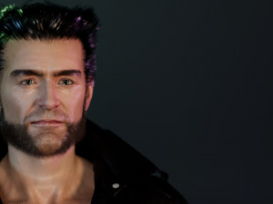 Wolverine 3D-Modell