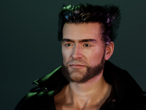 Wolverine 3D-Modell