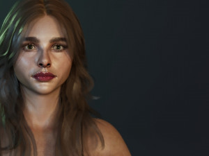 Chloe Grace Moretz Modello 3D