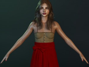 Chloe Grace Moretz Modello 3D