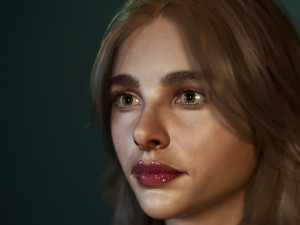 Chloe Grace Moretz Modello 3D