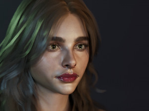 Chloe Grace Moretz Modello 3D