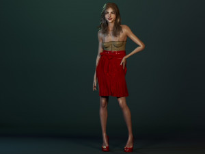 Chloe Grace Moretz Modello 3D