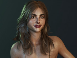 Chloe Grace Moretz Modello 3D