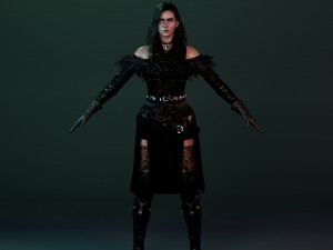 Yennefer of Vengerberg Model 3D