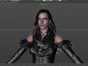 Yennefer of Vengerberg Model 3D
