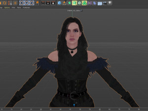 Yennefer of Vengerberg Model 3D