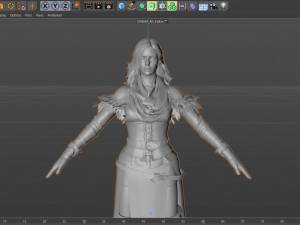 Yennefer of Vengerberg Model 3D