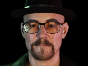 Bryan Cranston Walter White 3D Model