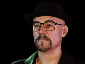 Bryan Cranston Walter White 3D Model